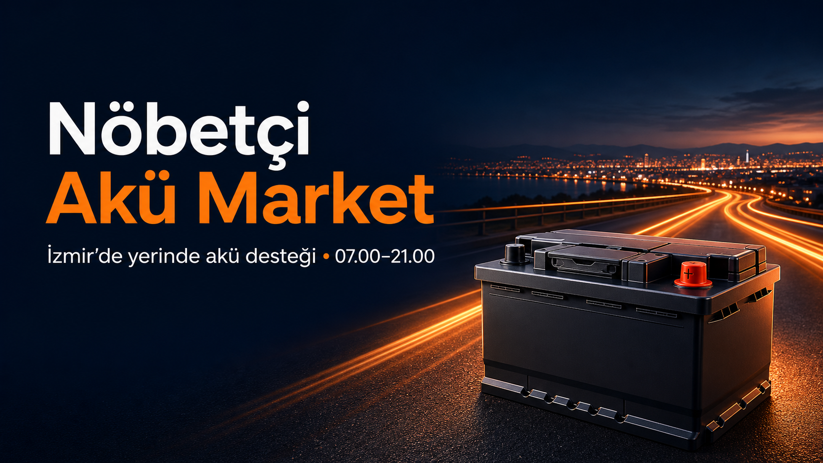 Nöbetçi Akü Market: İzmir'de yerinde akü desteği